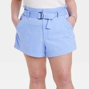 NWT Spirit Blue Utility Shorts, A New Day, 18